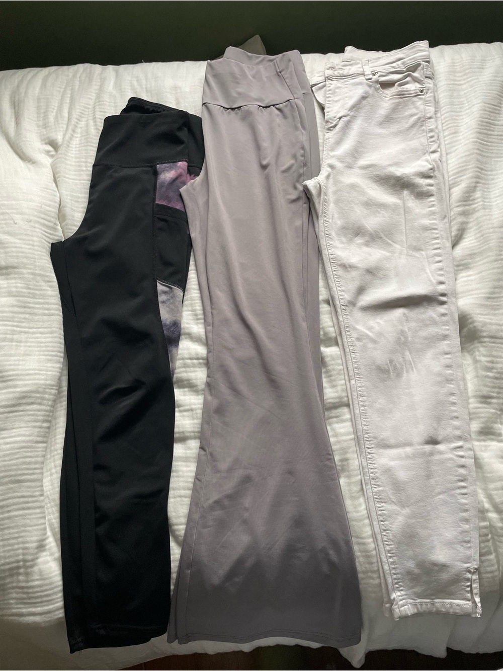 Urban Outfitters Black, Gray, and White Leggings & Pants Set